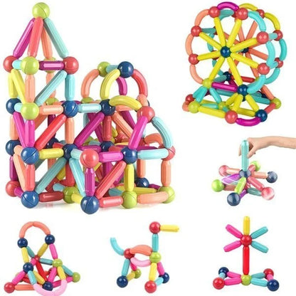 EDUCATIONAL MAGNET BUILDING BLOCKS (32 pcs)