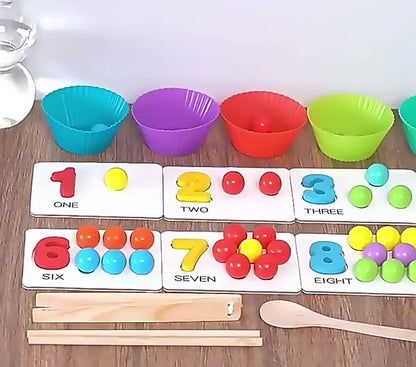 WOODEN EDUCATIONAL BEAD GAMES